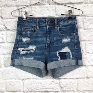American Eagle Super Hi-Rise Shortie